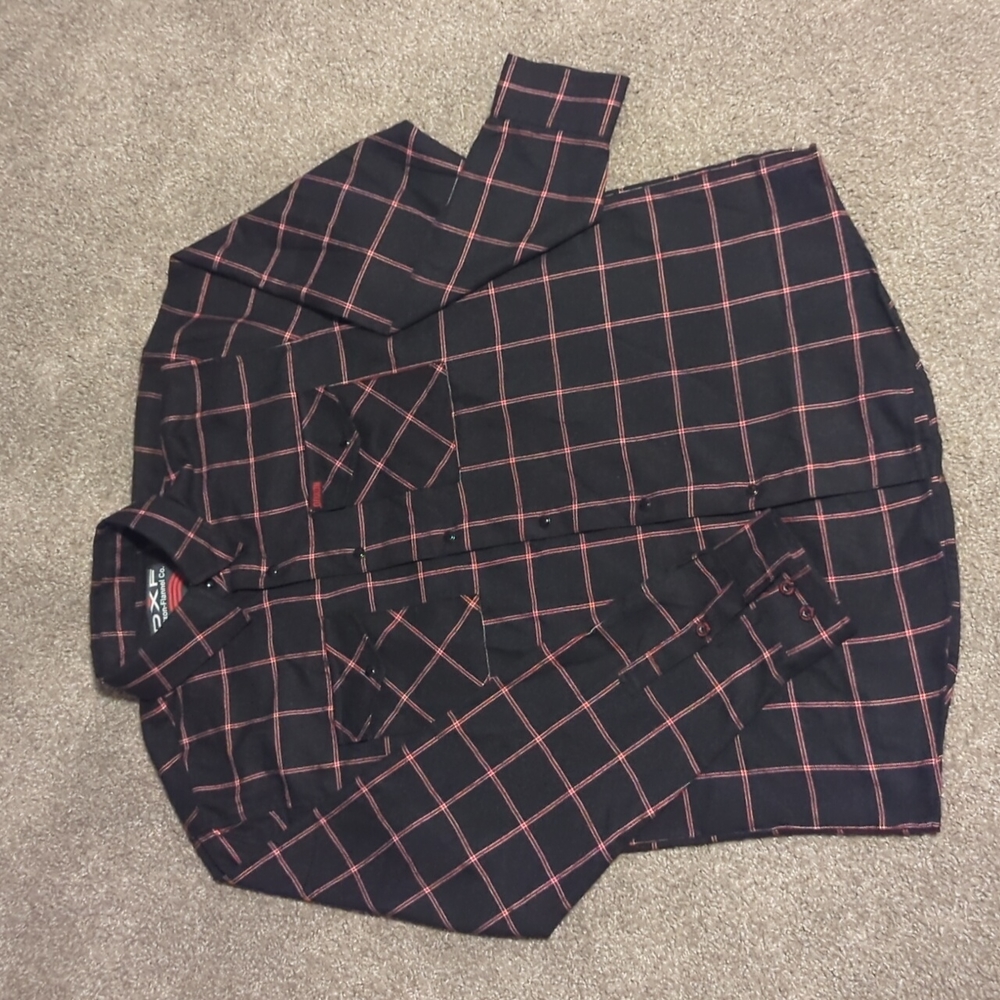 Dixxon Flannel Gridlock Size Large